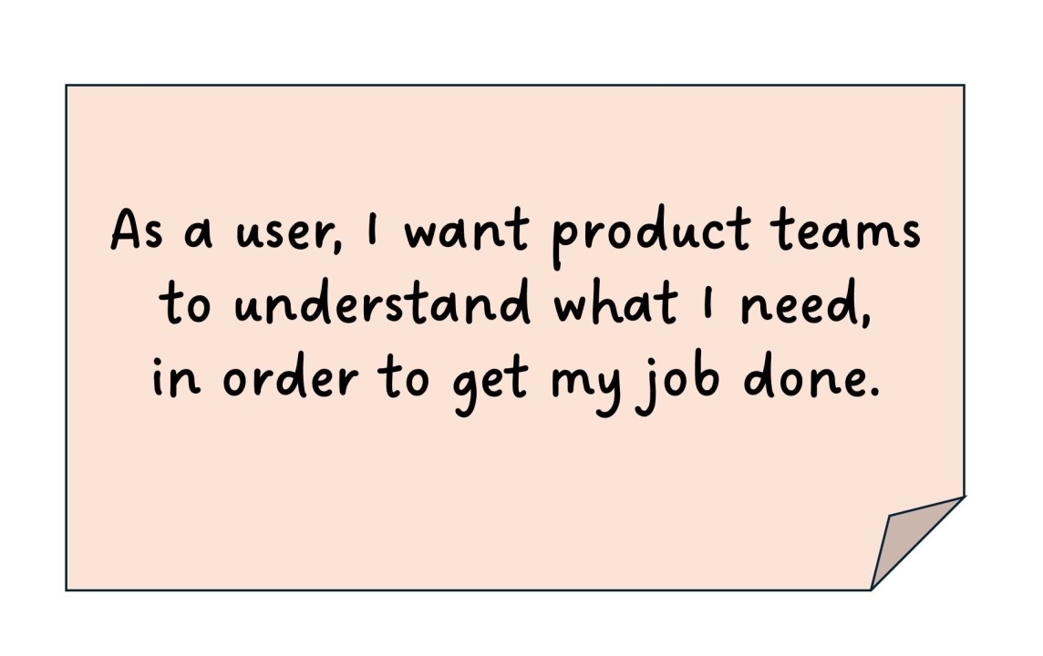 User Stories are not User Requirements